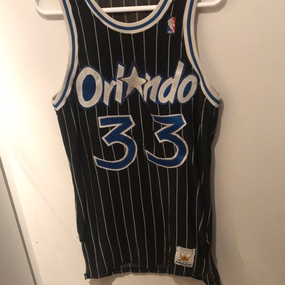 Ultra Rare 1989 Orlando Magic Terry Catledge Pro Cut McGregor Sandknit OG Jersey